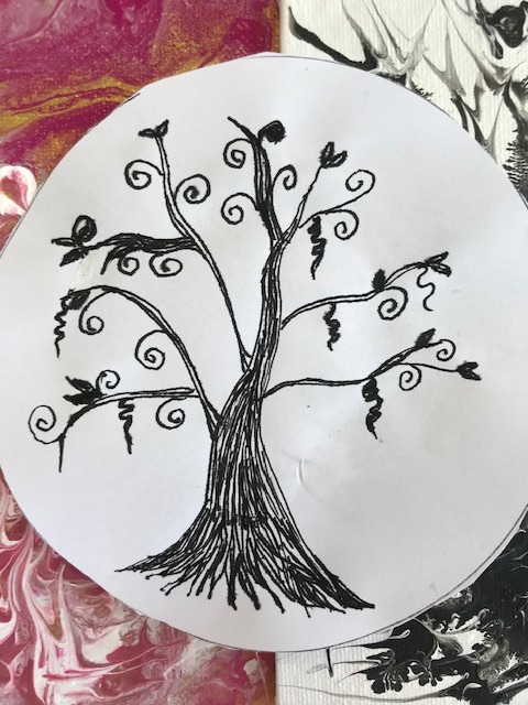 Le bel arbre, par Sabrina