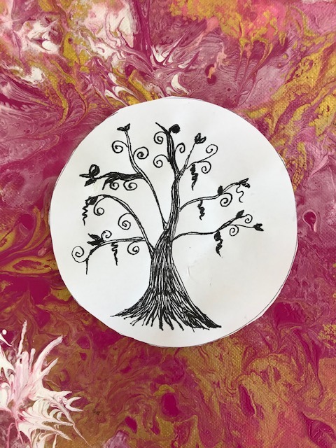 Le bel arbre, par Sabrina